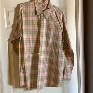 Men’s long sleeve button up shirt